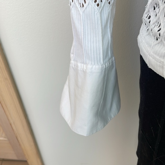 Anne Fontaine top white button front Carole - Picture 3 of 12